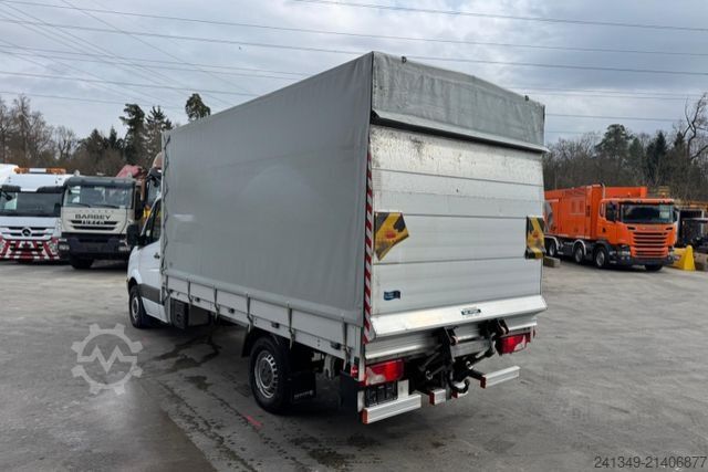 Samochód dostawczy z plandeką MERCEDES-BENZ Sprinter 316 Hebebühne