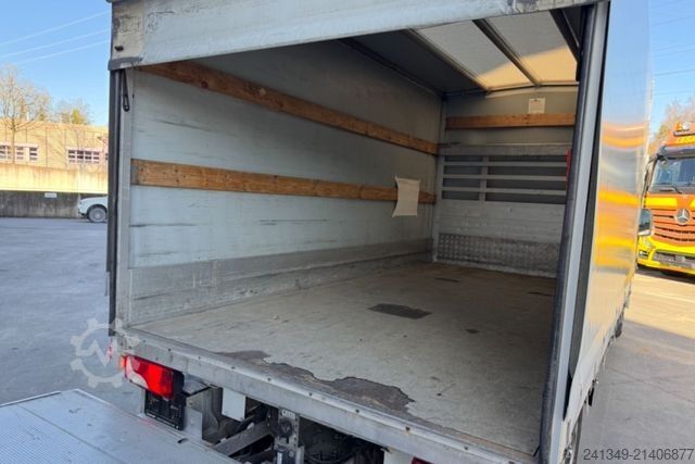 Samochód dostawczy z plandeką MERCEDES-BENZ Sprinter 316 Hebebühne