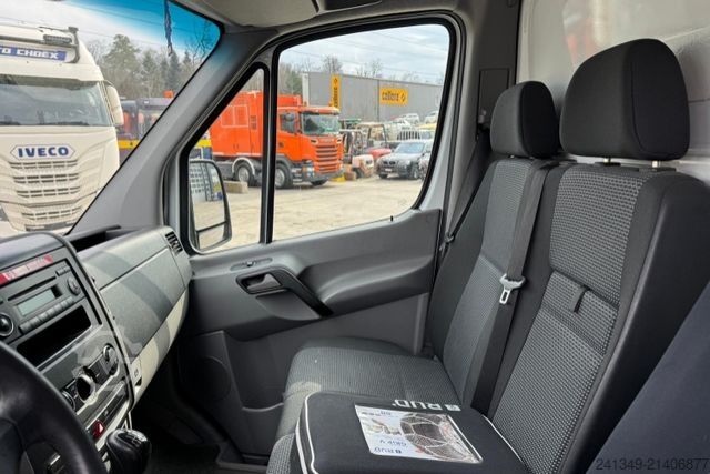 Samochód dostawczy z plandeką MERCEDES-BENZ Sprinter 316 Hebebühne