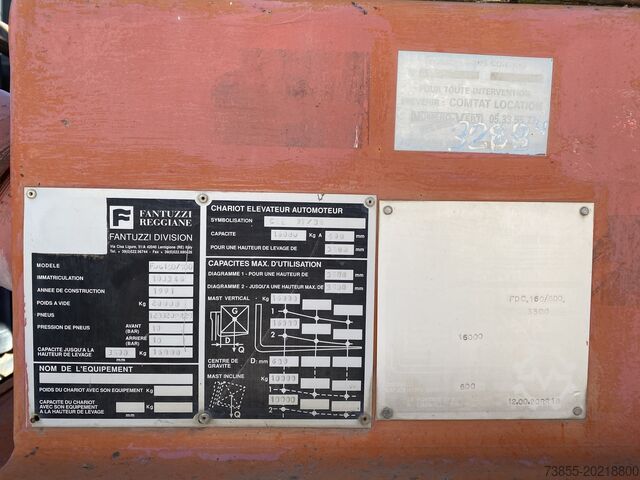 Forklift Fantuzzi FDC160