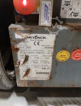 Hoogwerker knikmachines Skyjack SJ III 3226 Elektro 9,90m