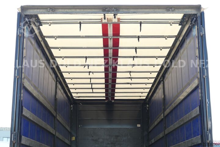 Platós teherautó ponyvával MAN TGX 26.510 PP Retarder XL-Tank Mitnahmestapler