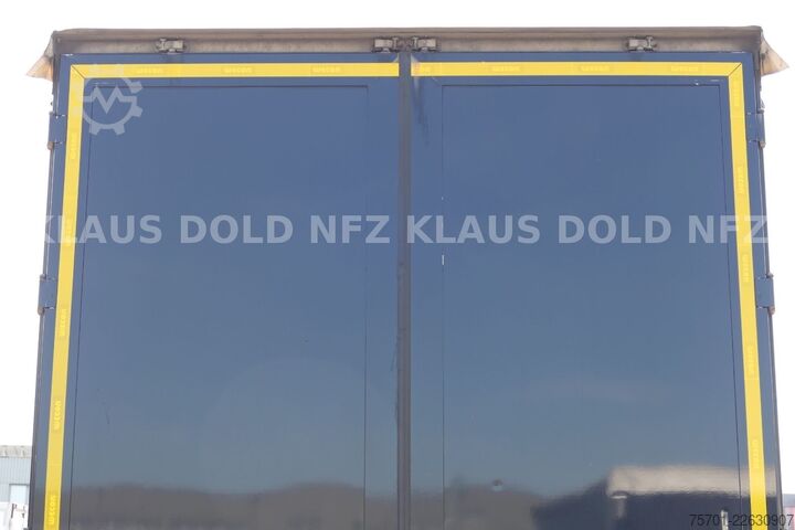 Platós teherautó ponyvával MAN TGX 26.510 PP Retarder XL-Tank Mitnahmestapler