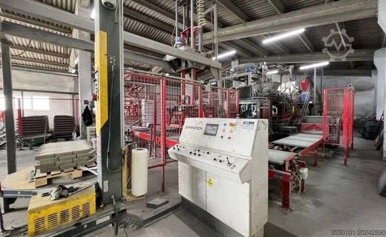 Ligne de production pour le traitement de la pierre et du béton Symmetrica Symmtech Symmtech
