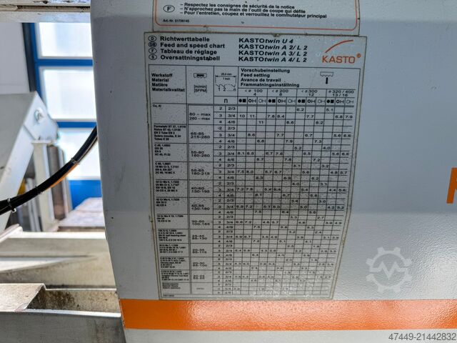 Pásová pila Kasto KASTOtwin A 2