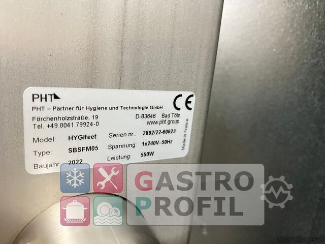 Skotorknings-/desinficeringssystem Hygifeet PHT Hygifeet mini