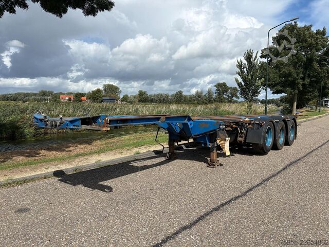 Transport av containrar Pacton T3-010 Multi Chassis / BPW Axles / Liftaxle / N...