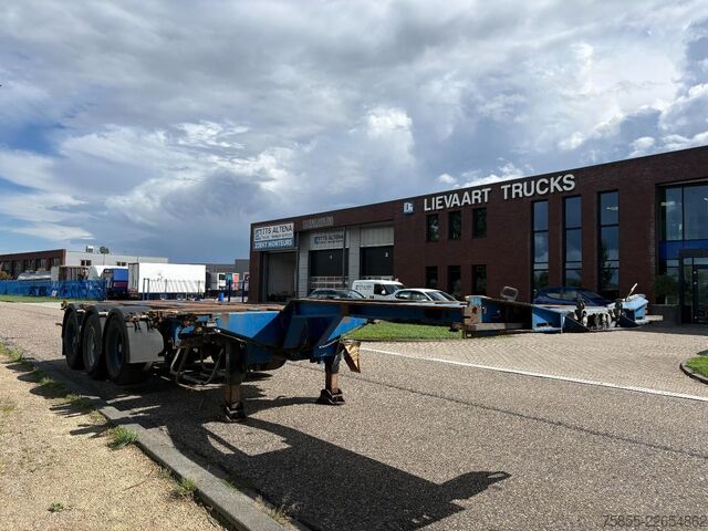Transport av containrar Pacton T3-010 Multi Chassis / BPW Axles / Liftaxle / N...