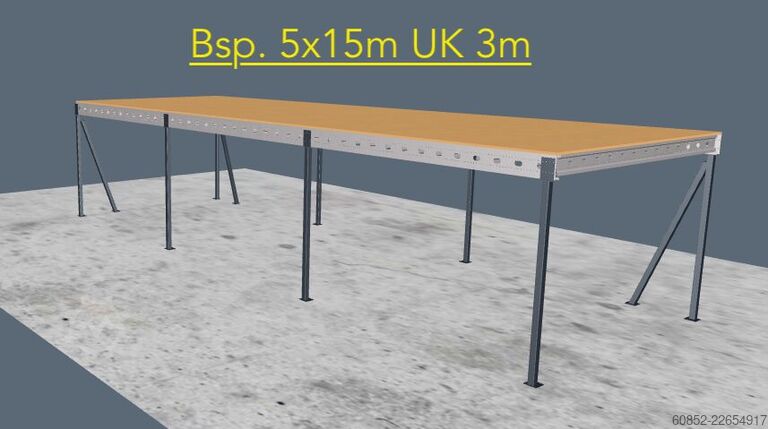 Plataforma de armazenamento Lagerbühne auf Wunschmaß ! Traglast 250 - 1000 kg/qm