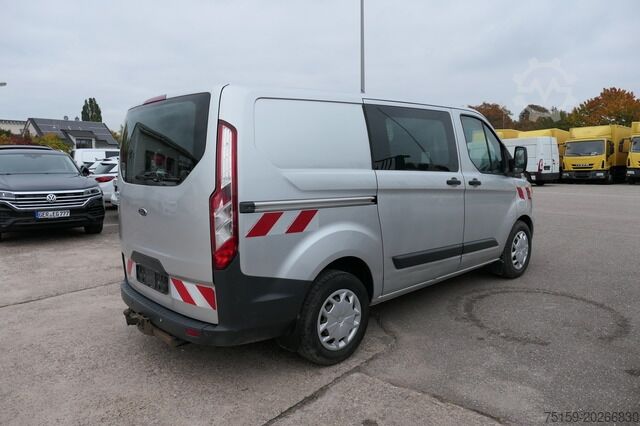 Bestelwagen ford Transit Custom 330 L1H1 Klima Flügeltür Tempomat AHK Werkstatteinbauten COC