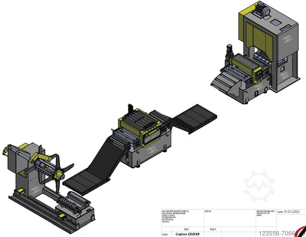 Spoellijn BOSPORAS COIL PRES FEEDING LINES