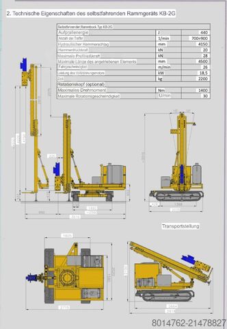 Heimachine / Palenrammer Bipromasz Kafar KB-2G