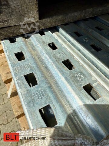 Industriella hyllor för höglager Dexion P90 Palettenregale auf Wunschmaß Höhe : 4,4 - 9,0m möglich! Gebrauchtware