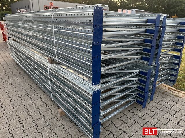 Schwerlastregal ca. 100,16 lfm. Palettenregale H: 550cm Fachlast : 3000 kg , 432 Palettenplätze