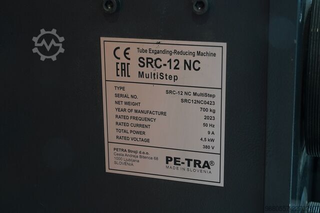 Boru Genişletme/Daraltma Makinesi PETRA SRC-12 NC MultiStep (SRC-12 RD)