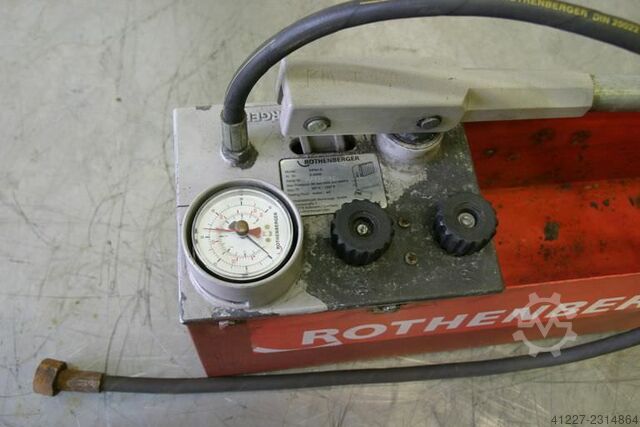 Pompe d'essai Rothenberger RP50-S