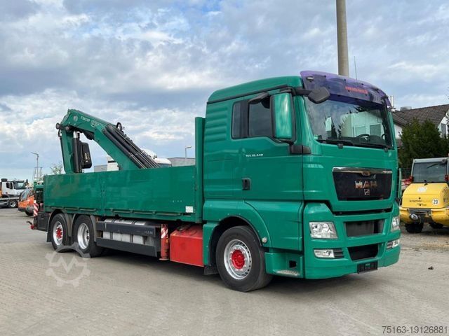 Autokran MAN TG-X 26.440 6x2-2 BL Pritsche Heckkran Fassi 360