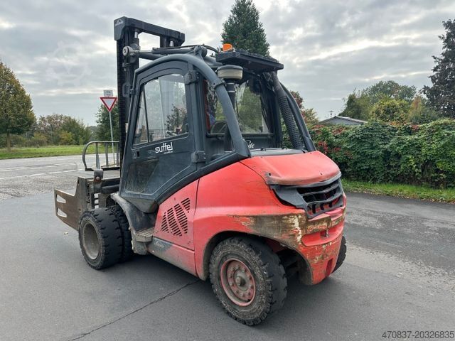 Ανυψωτικό περονοφόρο με εμπρόσθιο φορτηγό LINDE H 40 D -02 / Ballenklammer / Klima