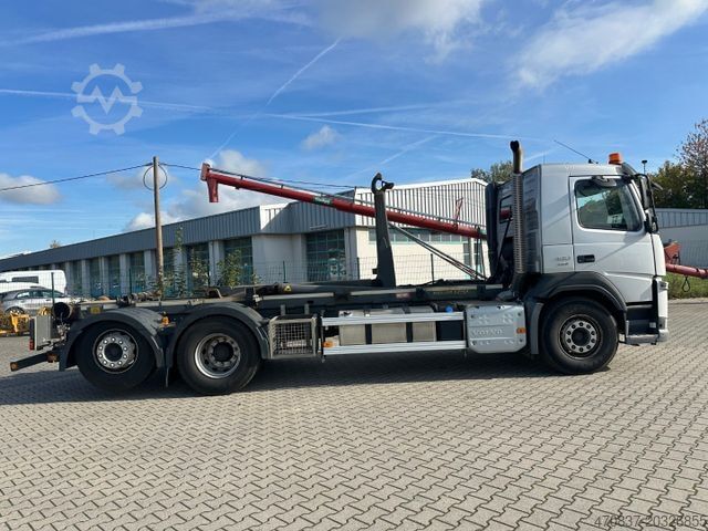Camião porta-contentores de gancho VOLVO FM 460 6x2 / Meiller RK 20.70