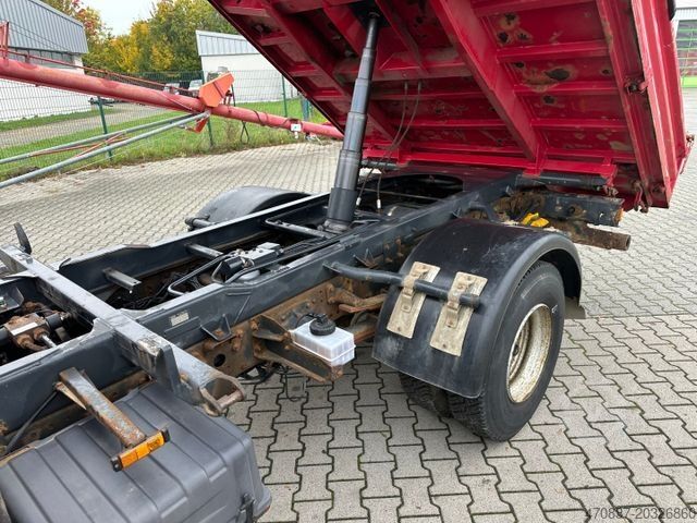 Tre-vejs tippevogn IVECO ML 80E 22  K/ Fassi F 70 + Funk / Meiller
