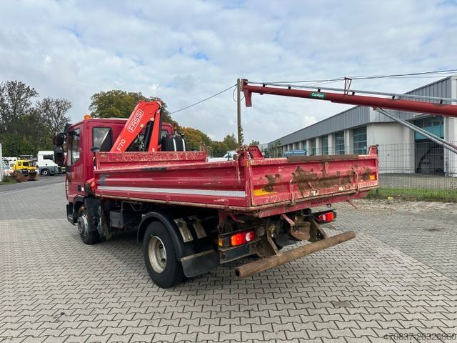 Tre-vejs tippevogn IVECO ML 80E 22  K/ Fassi F 70 + Funk / Meiller
