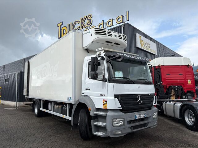 Transporte refrigerado/congelado Mercedes-Benz AXOR 1829 + THERMO KING 500e + MANUAL + LIFT