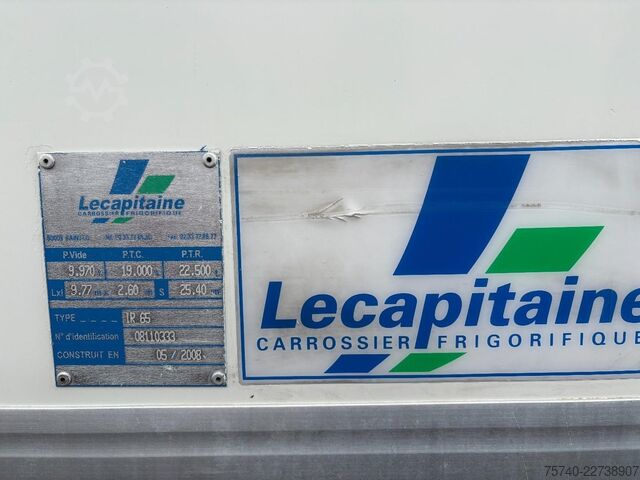Transporte refrigerado/congelado Mercedes-Benz AXOR 1829 + THERMO KING 500e + MANUAL + LIFT