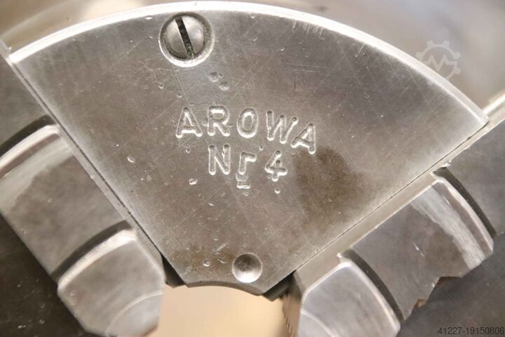 Klauwplaat met vier klauwen AROWA Nr 4 Ø 138 mm