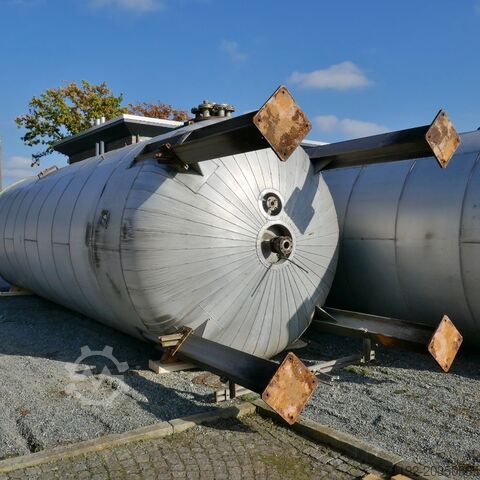 60.000 liter verwarmbare/koelbare druktank van V2A roestvrij staal Schleifenbaum & Weber 9080