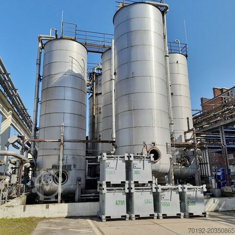 60.000 liter verwarmbare/koelbare druktank van V2A roestvrij staal Schleifenbaum & Weber 9080