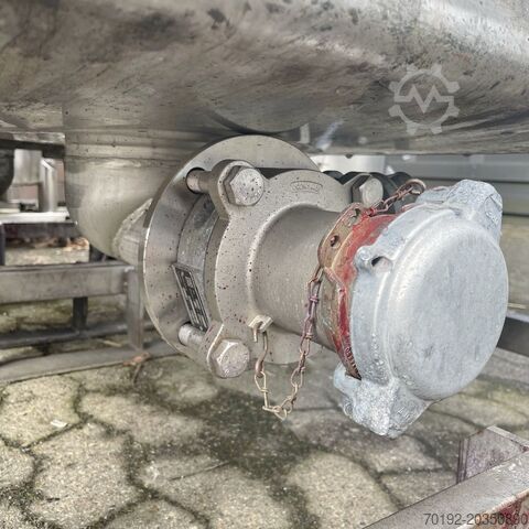 1070 liter transportcontainer gemaakt van V2A (DIN6601) Thielmann (UCON) 9064