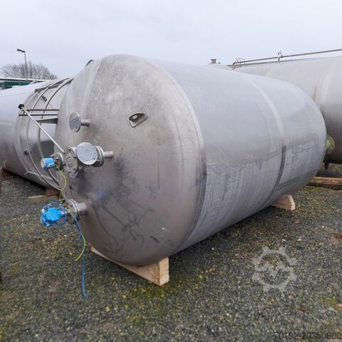 11100 liter tank gemaakt van V4A (volgens DIN 6618) Gross Apparatebau 9012