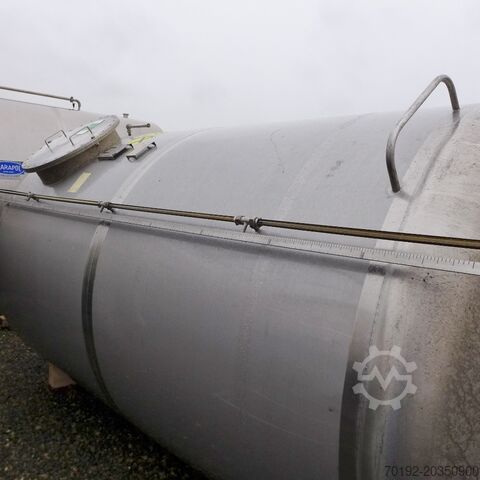 11100 liter tank gemaakt van V4A (volgens DIN 6618) Gross Apparatebau 9012