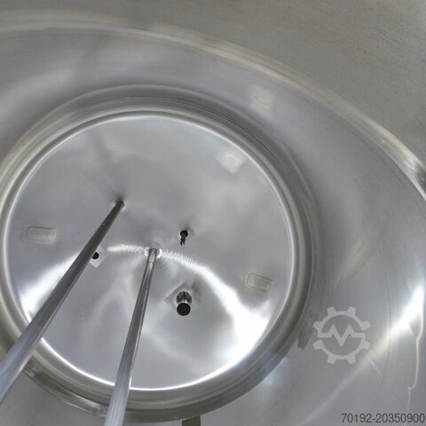 11100 liter tank gemaakt van V4A (volgens DIN 6618) Gross Apparatebau 9012