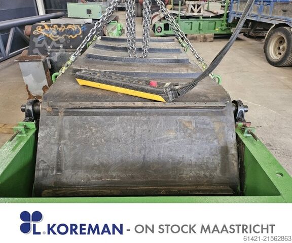 Hoofdmagneten Elektromagnetische Transportband  Master Magnets Electro Magnetic Conveyor Belt