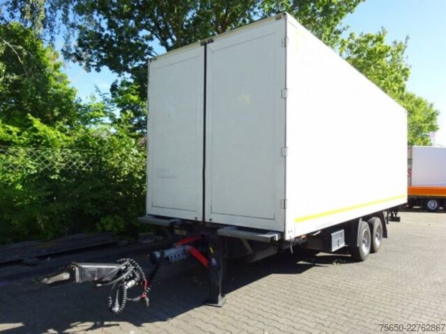 Koffer aanhanger Möslein TKO 105 Schwebheim  Tandemkoffer, Ladebordwand + Durchladbar