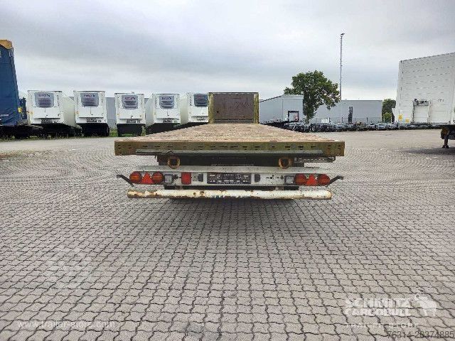 Oplegger met vlakke laadvloer Krone Plateau Standard