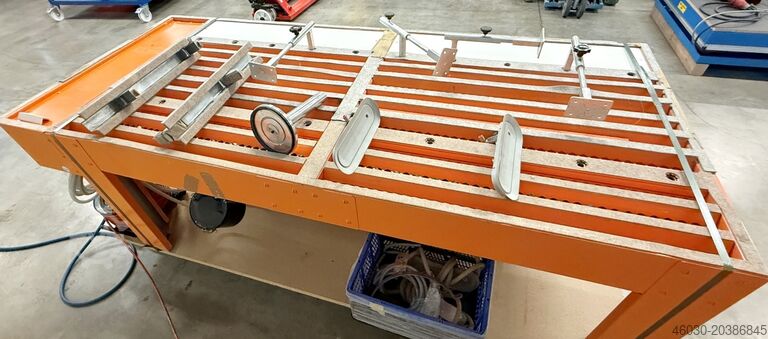 Schuurstof afzuigtafel / schuurtafel Schuko Octopus 20