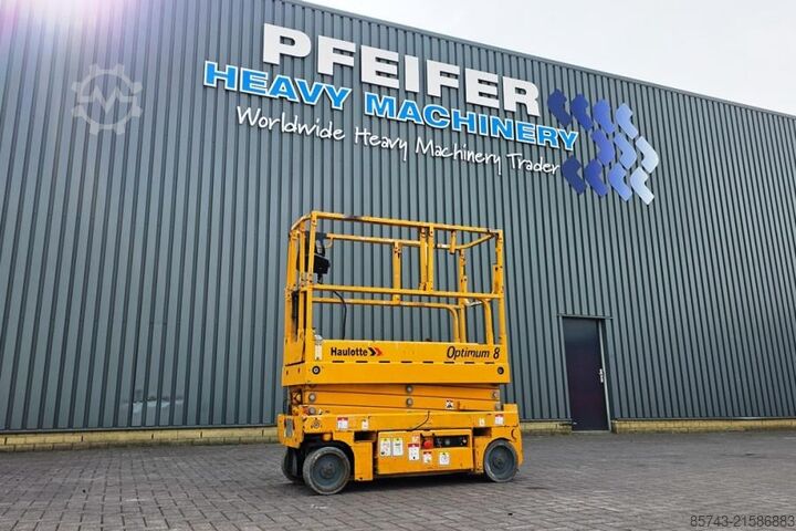 Podnośnik nożycowy Haulotte Optimum 8 Electric, 7.77m Working Height, 230kg Ca