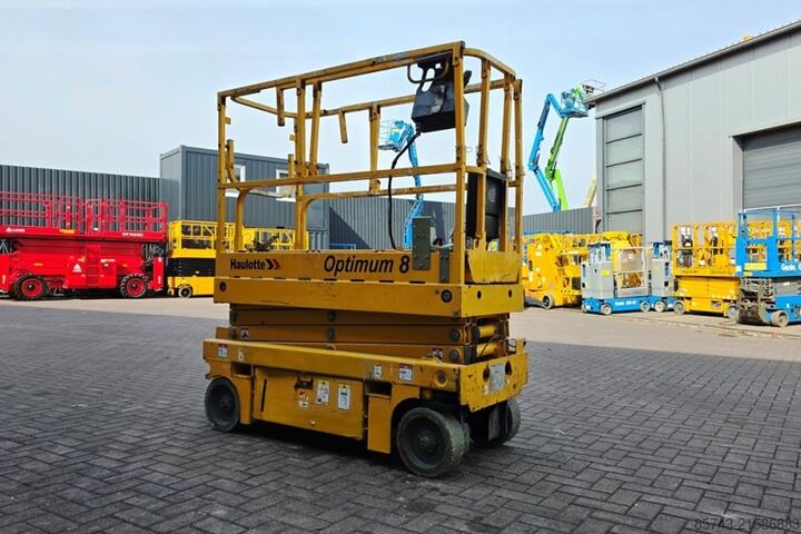 Podnośnik nożycowy Haulotte Optimum 8 Electric, 7.77m Working Height, 230kg Ca