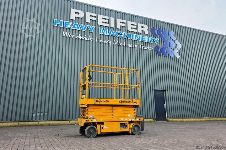 Podnośnik nożycowy Haulotte Optimum 8 Electric, 7.77m Working Height, 230kg Ca