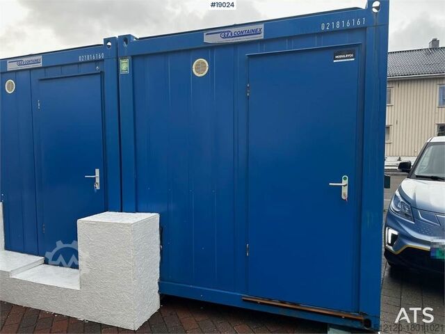 Modulbyggd containerbroms Modulbygg containerbrakke