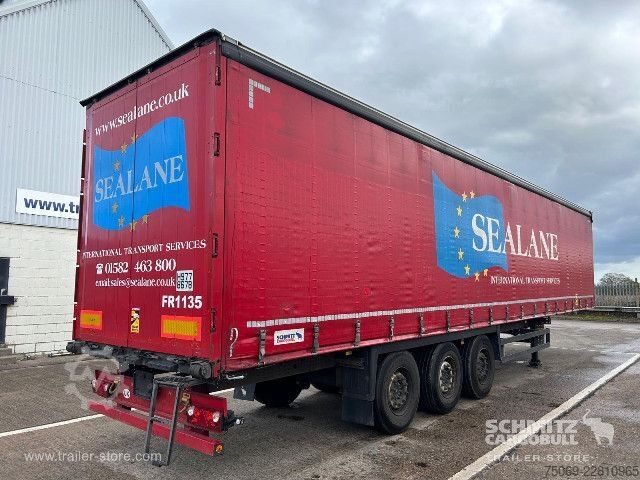Åben sættevogn med presenning Schmitz Cargobull Curtainsider Standard