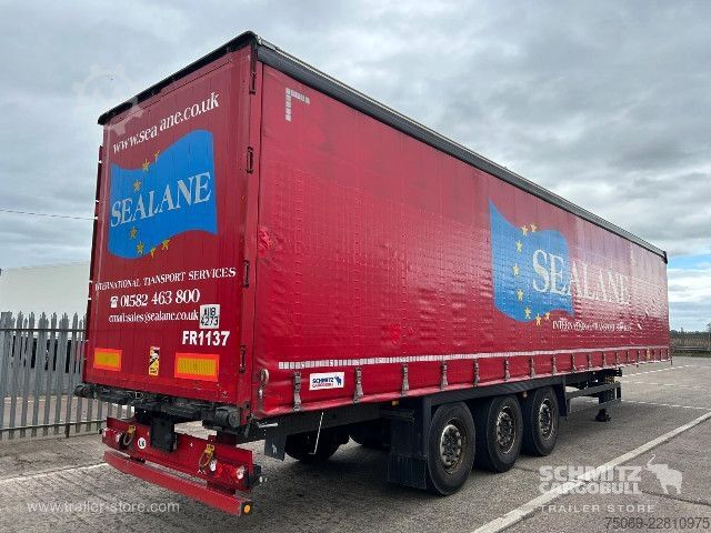 Åben sættevogn med presenning Schmitz Cargobull Curtainsider Standard