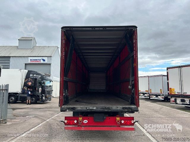 Åben sættevogn med presenning Schmitz Cargobull Curtainsider Standard