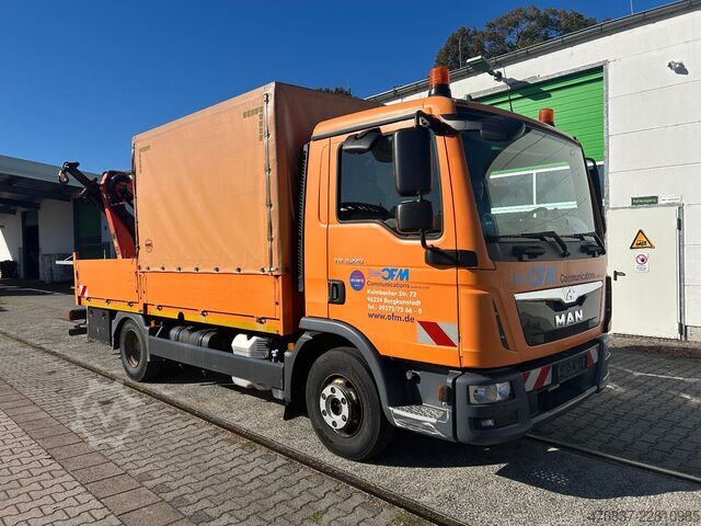 Pick-up skåpbil MAN TGL 8.220 / Palfinger PK 7001 + Funk / EURO 6