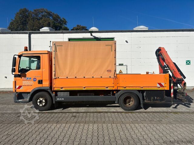 Pick-up skåpbil MAN TGL 8.220 / Palfinger PK 7001 + Funk / EURO 6