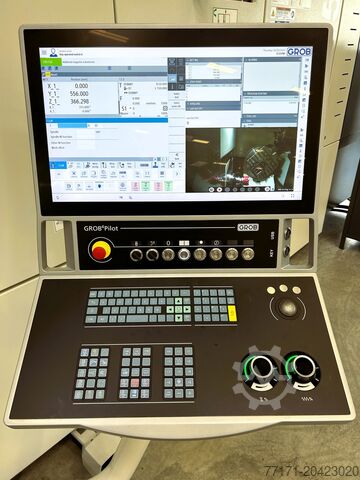 5 tengelyes univerzális megmunkáló központ GROB G350