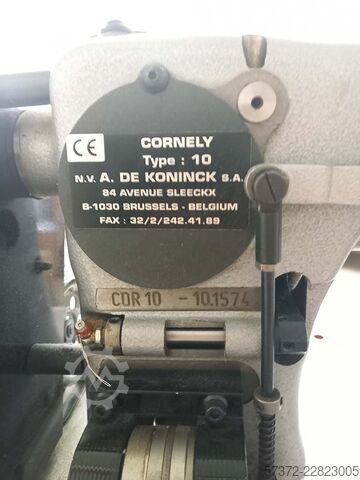 Zoomnaaimachine met holle zoom Cornely Type 10