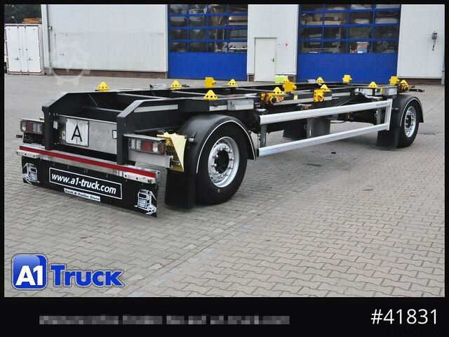 Lastbil med utbytbar kaross IVECO AS260SY-46 BDF LNG LBW Lenkachse Steering